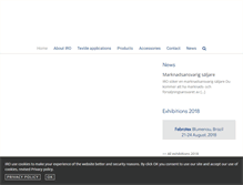 Tablet Screenshot of iroab.com